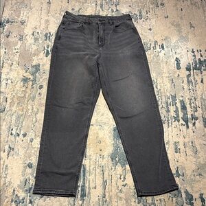 American Eagle Outfitters Dark Gray Relaxed Jeans
